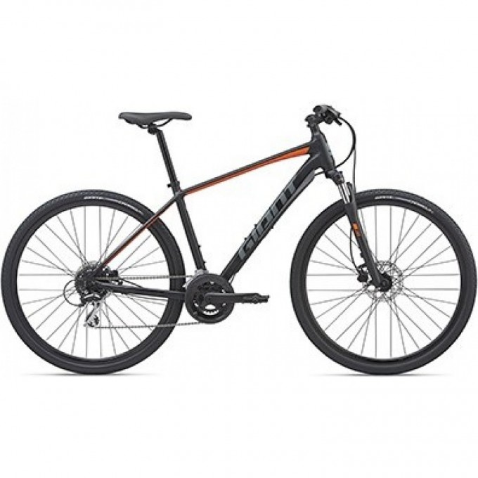 Велосипед городской GIANT ROAM 3 DISC 2020 M черный 2002111215 Велосипед городской GIANT ROAM 3 DISC 2020 M черный 2002111215