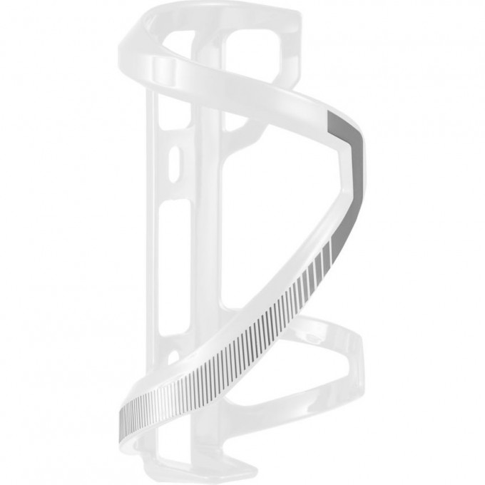 Флягодержатель для рамы AIRWAY SPORT с боковой вставкой фляги справа белый/глянцевый серый 490000097 Флягодержатель для рамы AIRWAY SPORT с боковой вставкой фляги справа белый/глянцевый серый 490000097
