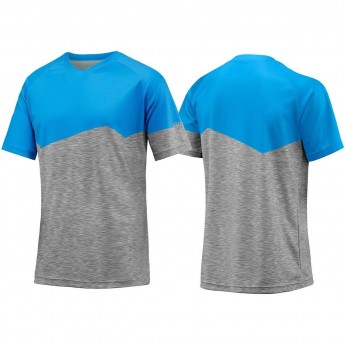 Джерси с коротким рукавом TRANSCEND синий/серый MD Джерси с коротким рукавом TRANSCEND синий/серый MD