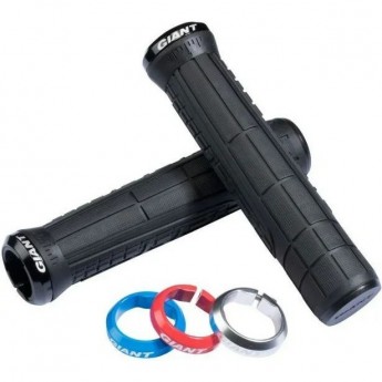 Грипсы GIANT SWAGE SINGLE LOCK-ON GRIP красный Грипсы GIANT SWAGE SINGLE LOCK-ON GRIP красный