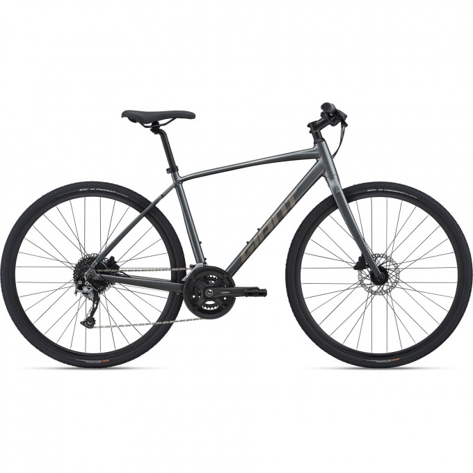 Велосипед городской комфорт GIANT ESCAPE 1 DISC 2021 серый 2200112 Велосипед городской комфорт GIANT ESCAPE 1 DISC 2021 серый 2200112