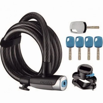 Замок для велосипеда SURELOCK FLEX KEY COIL 12 (12 мм трос в оплетке) Замок для велосипеда SURELOCK FLEX KEY COIL 12 (12 мм трос в оплетке)